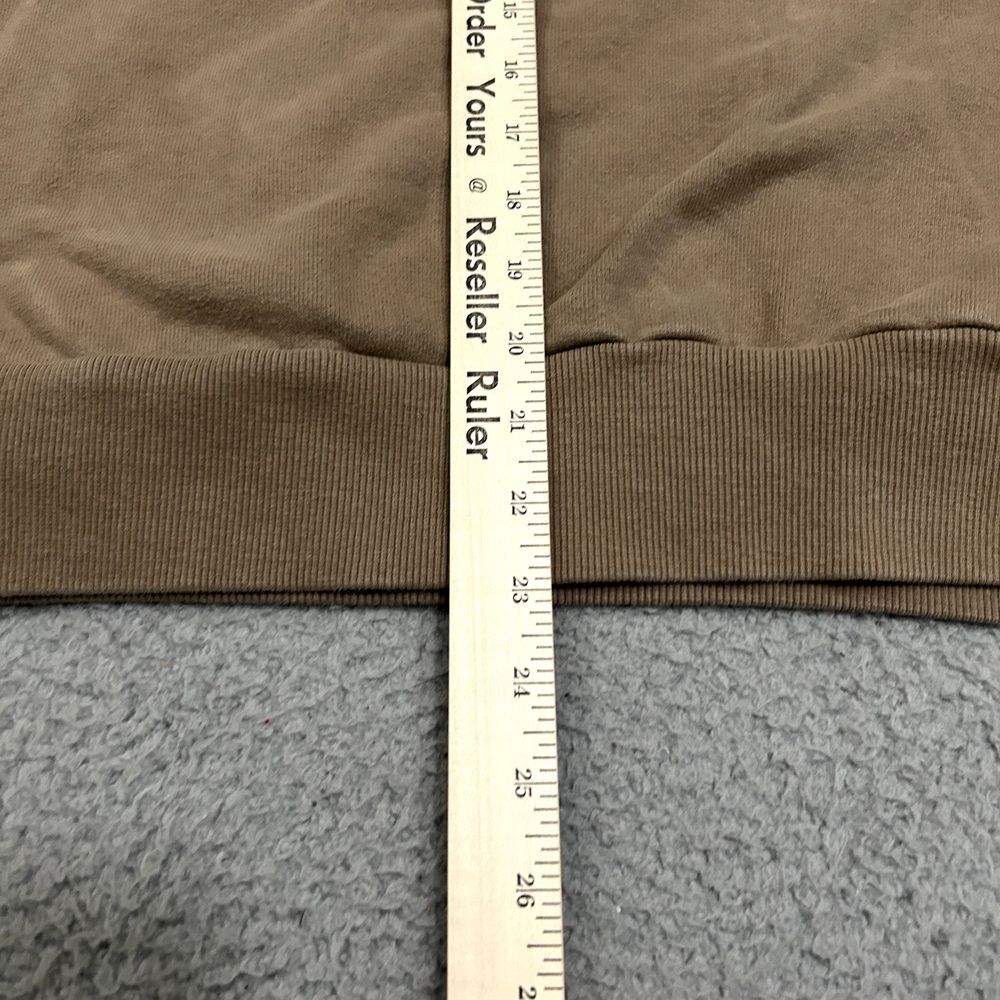 Kith Hoodie Medium Beige Pullover Sweatshirt Sweater Streetwear Cotton Adult - Picture 5 of 9